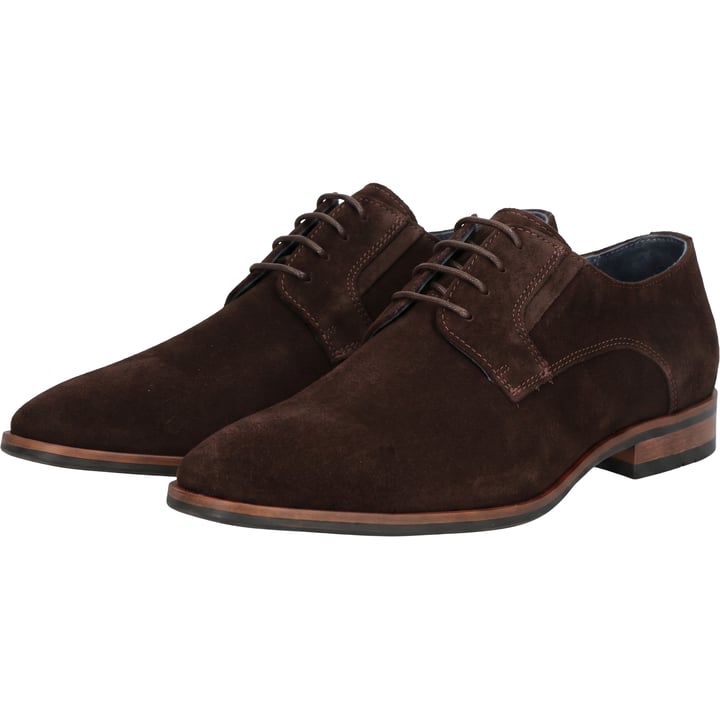 Herenschoenen suede Henk ter Horst Donkerbruin
