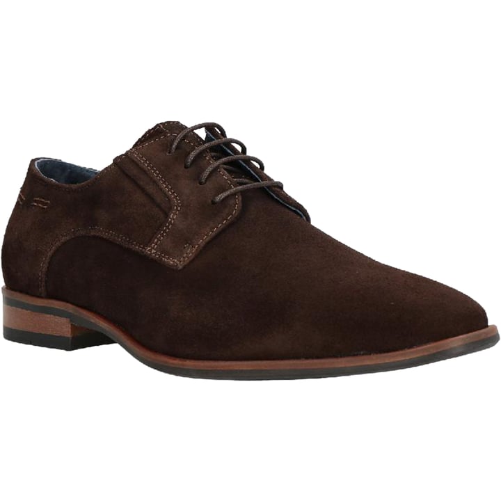 Herenschoenen suede Henk ter Horst Donkerbruin