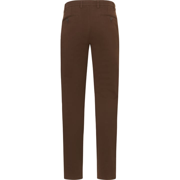 Katoenen chino broek Henk ter Horst Bruin