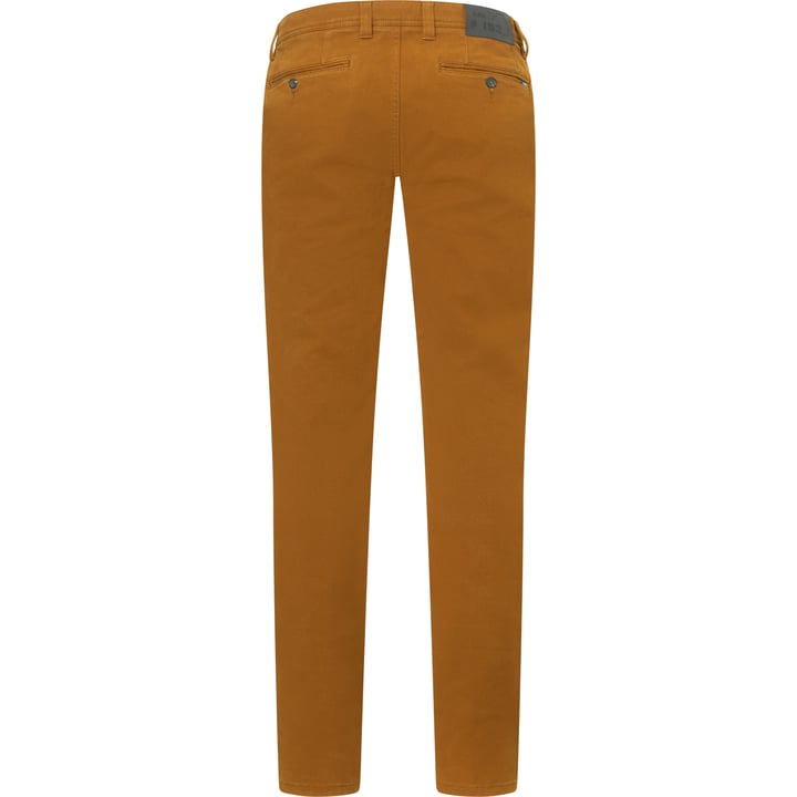 Katoenen swing pocket broek Henk ter Horst Cognac