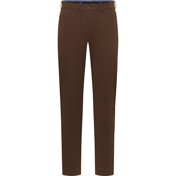 Katoenen chino broek Henk ter Horst Bruin