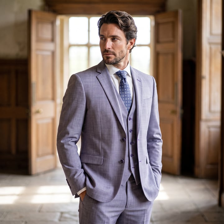 Koop Henk ter Horst 3-delig herenkostuum Blauw voor slechts  € 359,95 bij Henk ter Horst herenmode