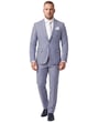 Koop Henk ter Horst 2-delig stretch streepkostuum Blauw voor slechts  € 279,95 bij Henk ter Horst herenmode