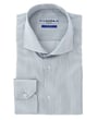 Ledub hemd tailored fit, grijs gestreept