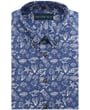 Koop GCM Henderson overhemd korte mouw zeedieren print Blauw voor slechts  € 29,95 bij Henk ter Horst herenmode