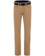 Koop Exner heren katoenen stretch zomer broek met elastische band Beige voor slechts  € 69,95 bij Henk ter Horst herenmode