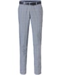 Henk ter Horst fashion chino geruit Grijs