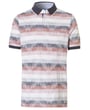 Koop Meantime polo gestreept print Steenrood voor slechts  € 39,95 bij Henk ter Horst herenmode