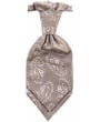 Henk ter Horst trouwdas plastron met paisley dessin Beige
