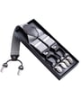 Bretels dubbele clips unikleur Lichtgrijs