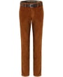 Koop Henk ter Horst katoenen stretch chinobroek corduroy Cognac voor slechts  € 89,95 bij Henk ter Horst herenmode
