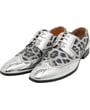Koop Henk ter Horst zilveren lakschoenen met panterprint Zilver voor slechts  € 49,95 bij Henk ter Horst herenmode