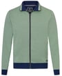 Koop Baileys 100% katoenen vest met rits fijn gestipt Lichtgroen voor slechts  € 129,50 bij Henk ter Horst herenmode