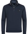 Trui met rits en borstzak Pre End Blauw