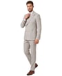 Koop Henk ter Horst Flexx slim-fit beige double-breasted kostuum voor slechts  € 199,95 bij Henk ter Horst herenmode