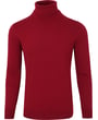 Henk ter Horst heren coltrui 100% katoen Bordeaux