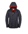 Koop Farfield jacket navy met capuchon voor slechts  € 39,95 bij Henk ter Horst herenmode
